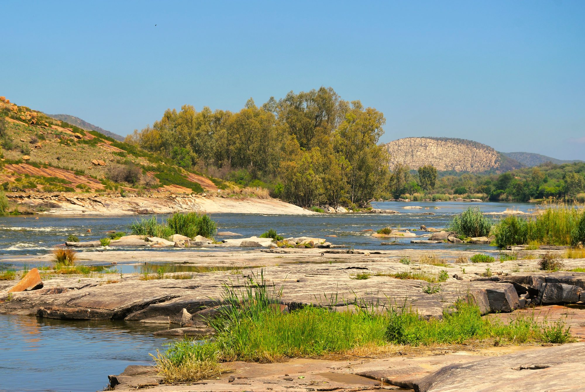 The river