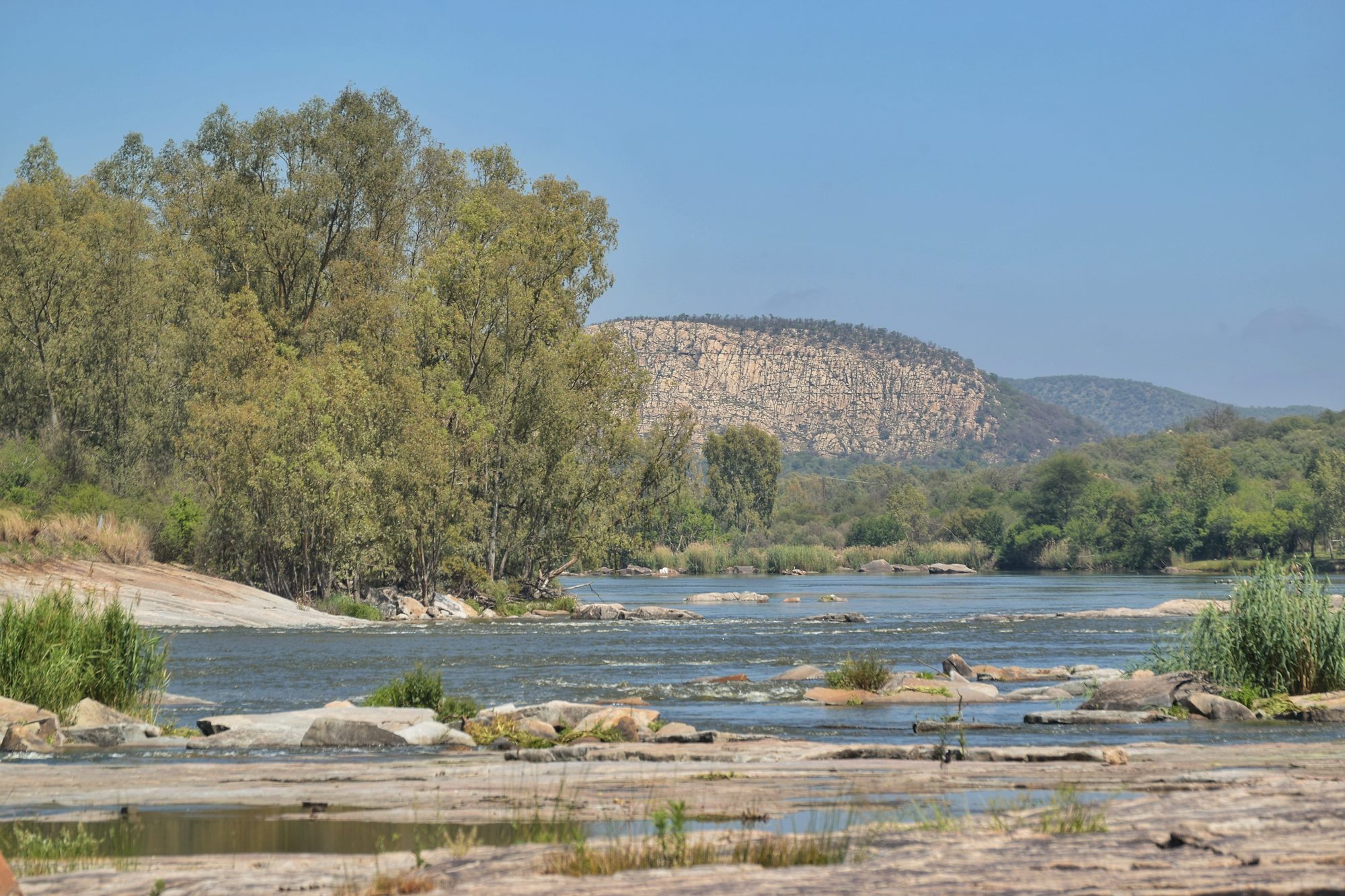 The river