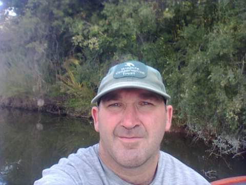 Andy in the field