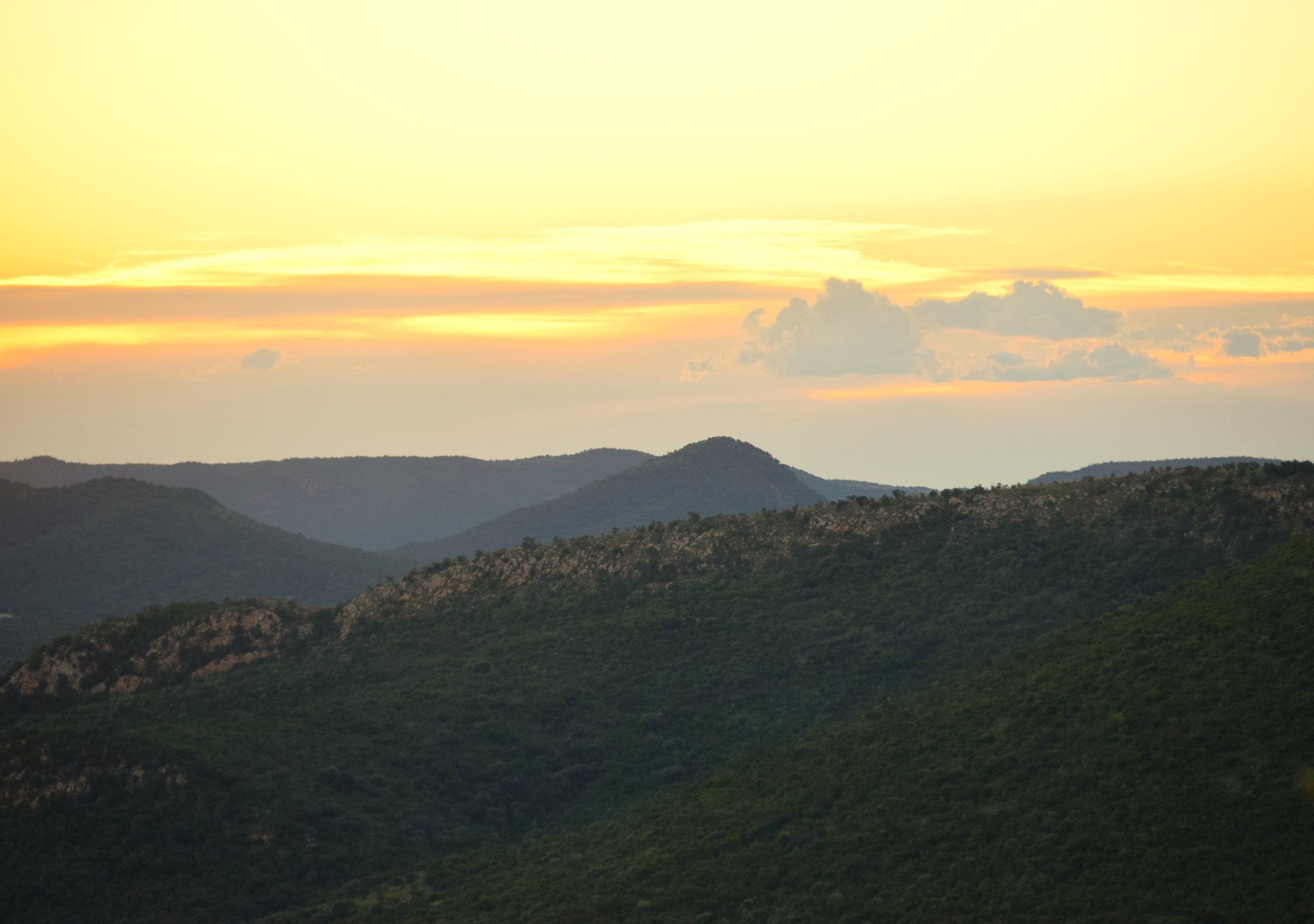 The Vredefort Dome at golden hour